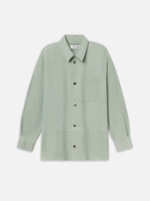 The Suede Studio Shirt -- Mint