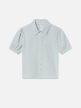 The Cord Staple Blouse -- Ice Blue
