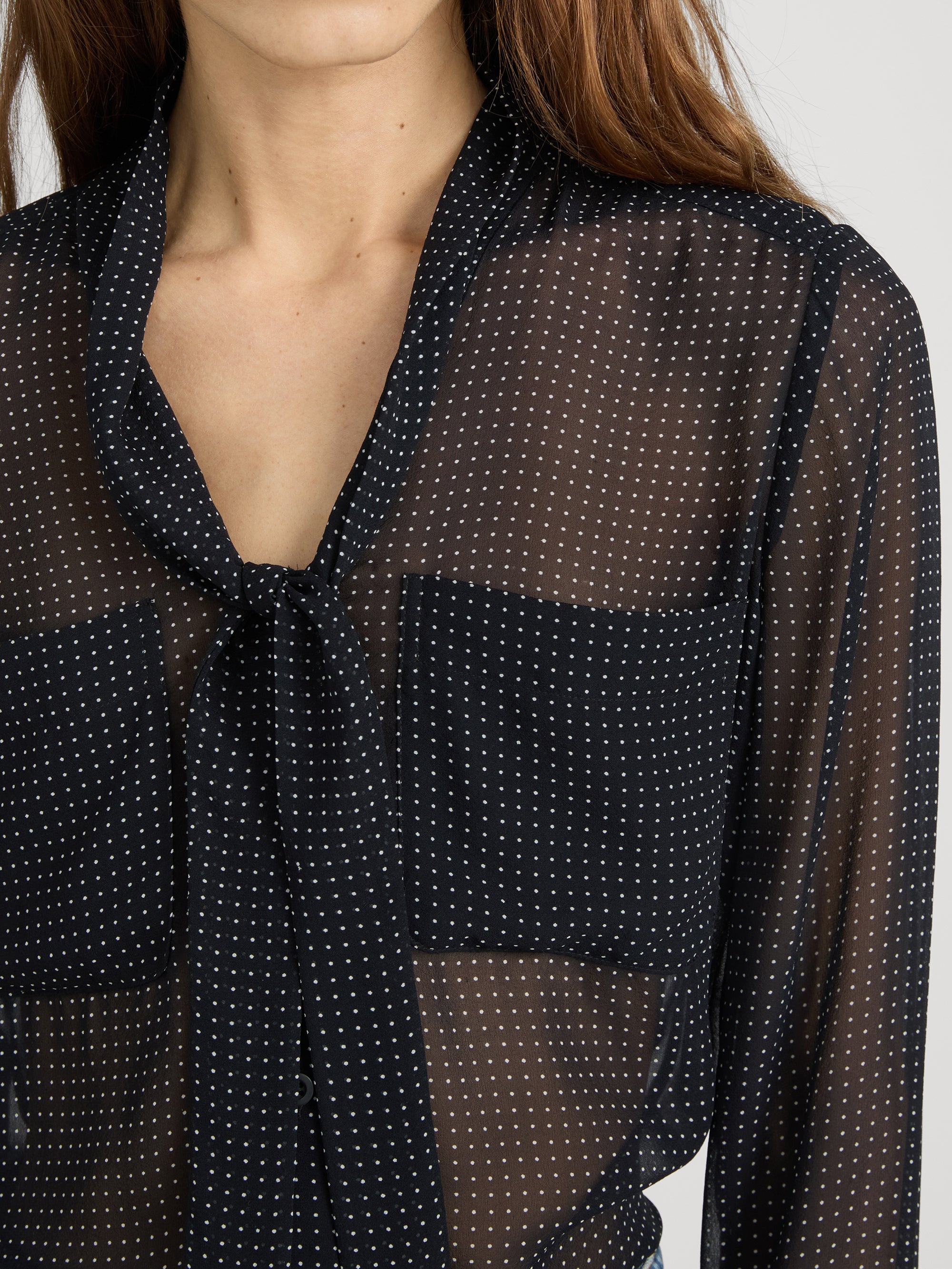 Top on model detail 