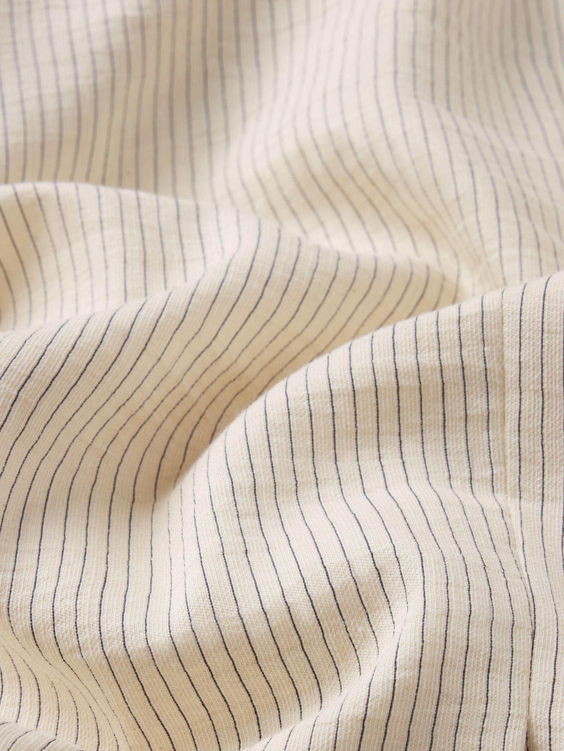 The Striped Smart Blazer -- Ecru Multi