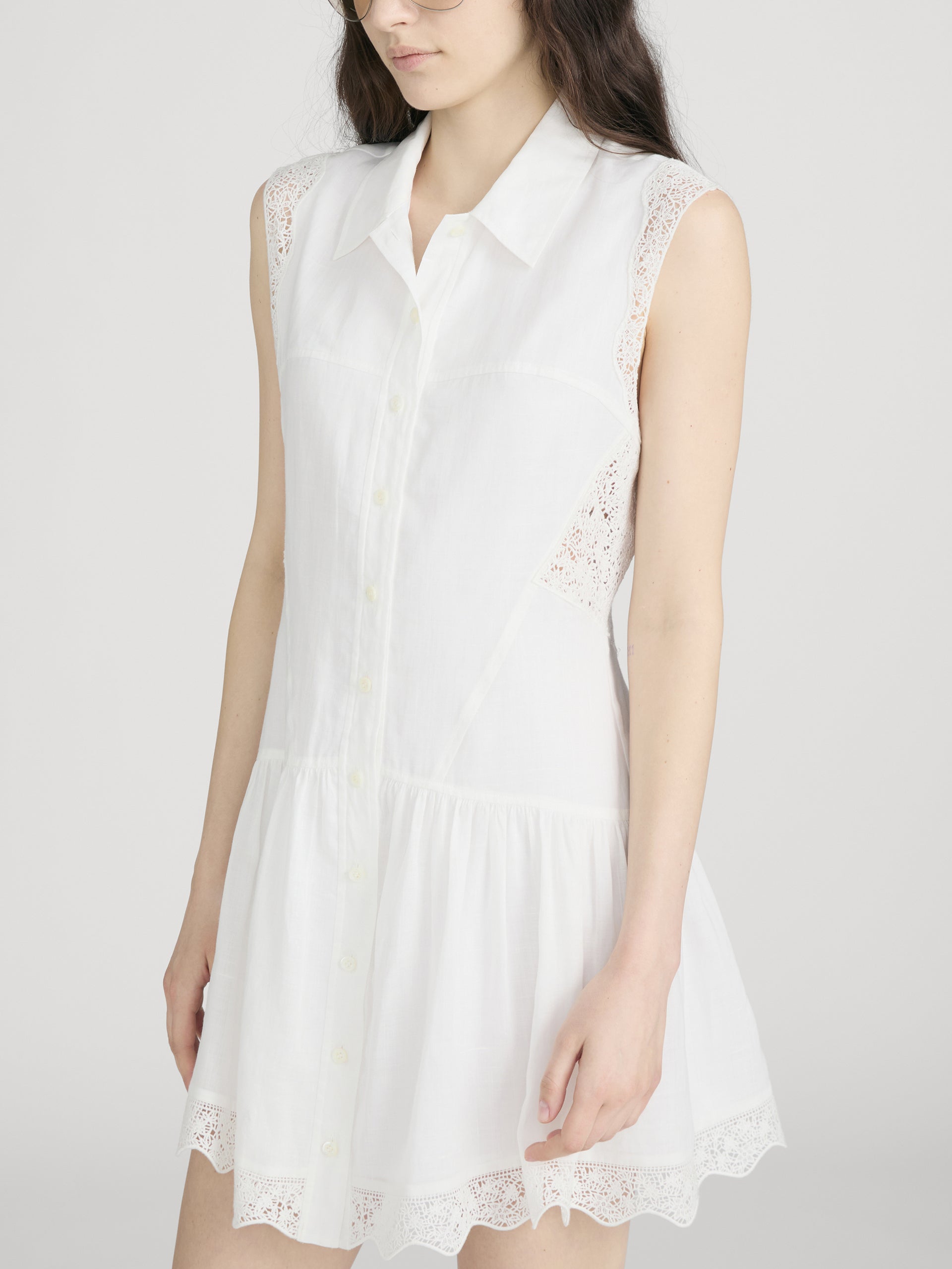 Dress on model side 