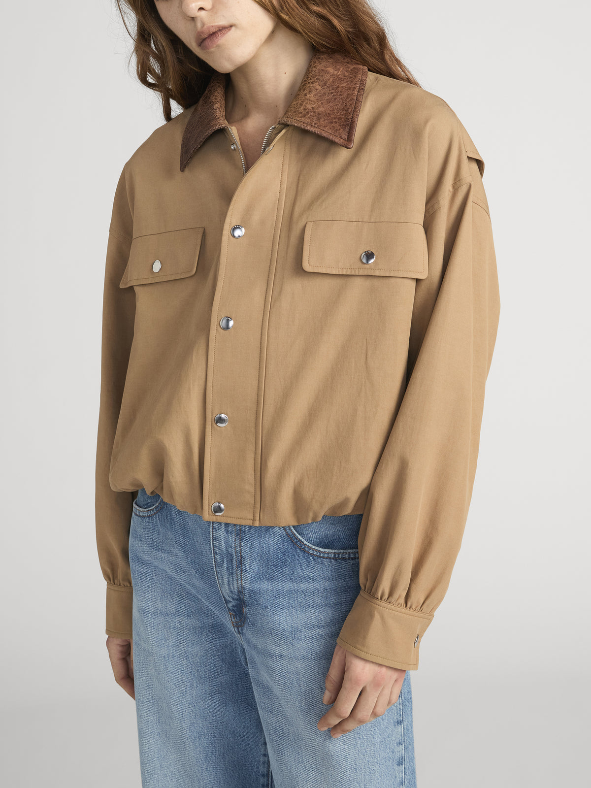 Jacket On Model Side 