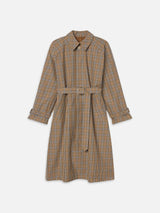 The Plaid Mac Coat -- Mocha Check