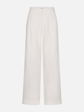 The Linen Trouser -- White