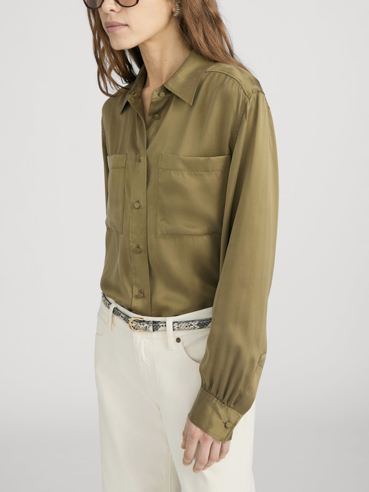 shirt on model side 