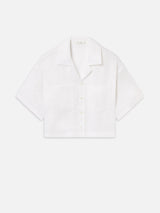 The Linen Pocket Shirt -- White