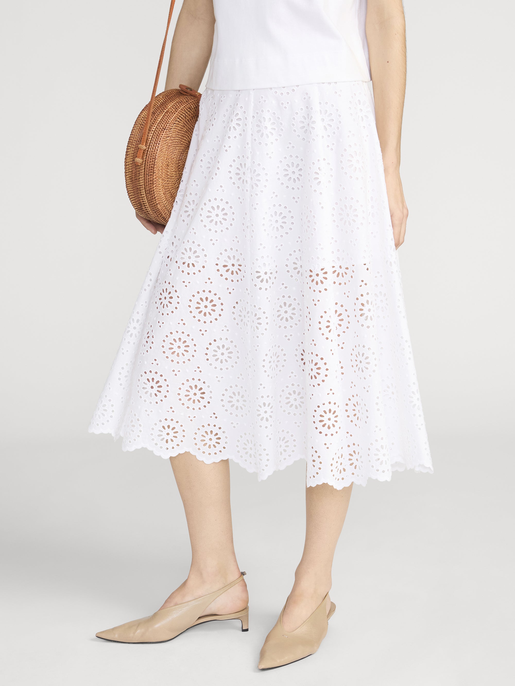 Skirt On Model Side 