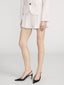 Shorts on model side 
