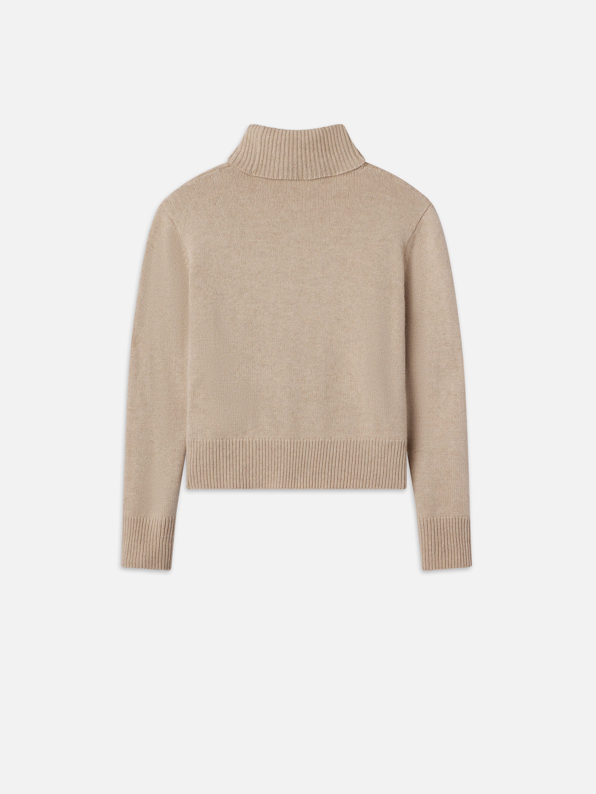 Oatmeal turtleneck sweater women's best sale