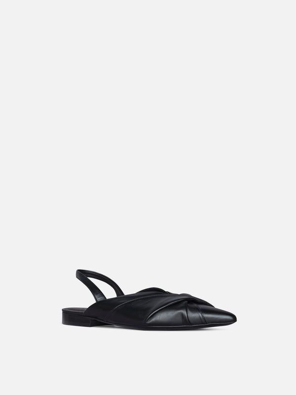 CAMILLE SLINGBACK FLAT BLACK – FRAME