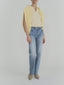 Jeans on model front 