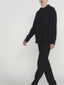 Waffle Textured Shirt -- Dark Navy