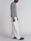 Baggy Jean -- Off White Destructed