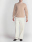 Cashmere Crewneck Sweater -- Pale Peach