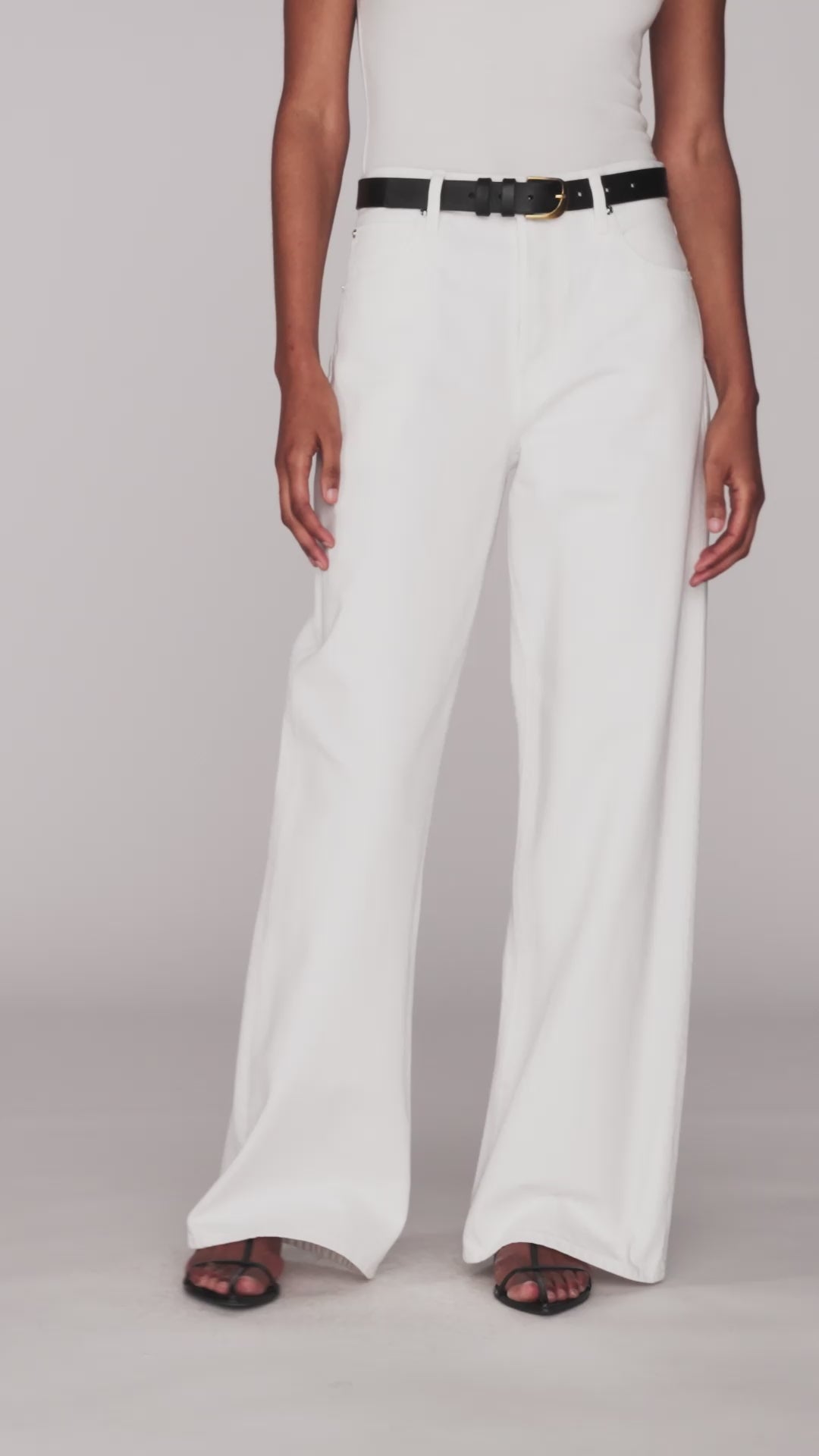 The Loose Jean -- White