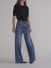The Chain Pointelle Cardi in Navy -- Fit Video