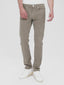 L'Homme Slim Brushed Twill -- Washed Military