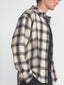 Plaid Overshirt -- Cream Plaid