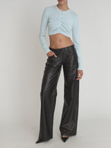 The Leather Leo -- Black