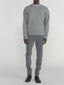 Modern Straight Brushed Twill -- Shadow Grey