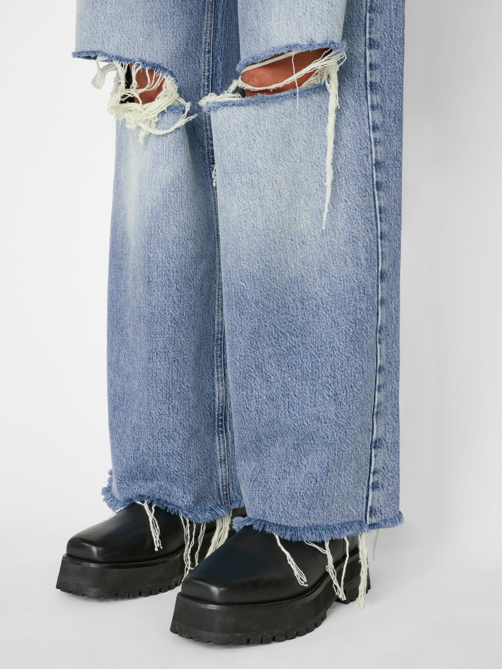 FRAME Le Baggy high-rise wide-leg jeans