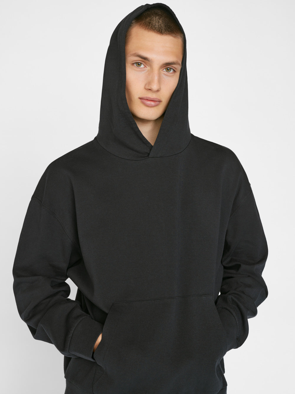FRAME Double Face Wool Blend Hoodie