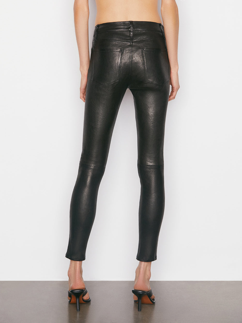 Genuine Leather Pants Women 2023 Winter Tight-Fitting Stretch 100%  Sheepskin Boots Trousers Mujer Classic Black Pencil Pantalon - AliExpress